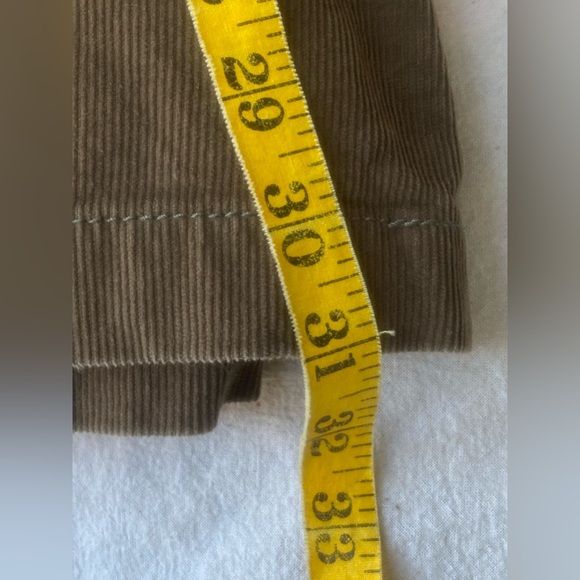 free people corduroy super bell bottoms thin wake brow sz. 30 - Picture 11 of 13